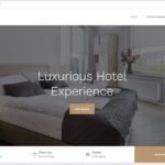 تصميم موقع فندق بدون خبرة